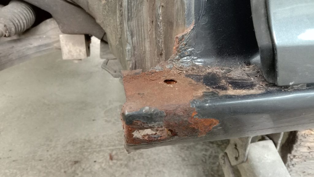 Подготовка к покраске, Шкода