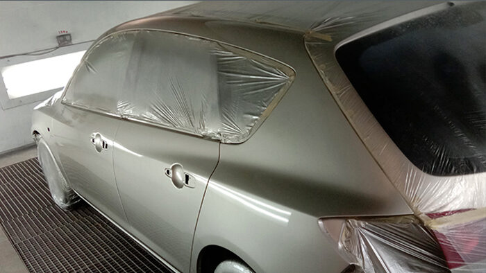 Обклейка автомобиля под покраску