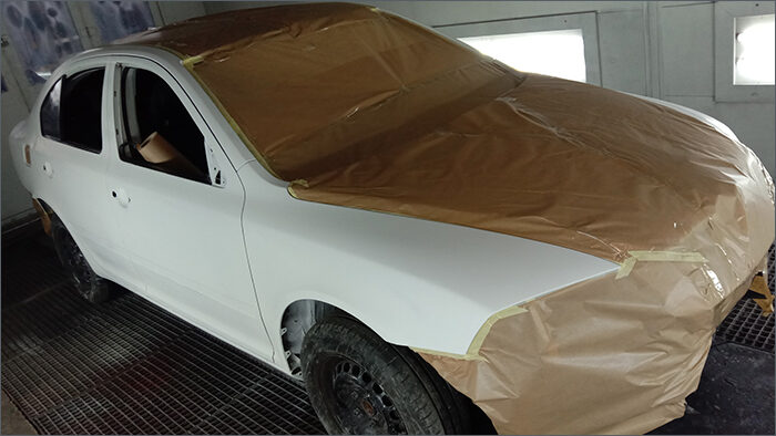 Обклейка автомобиля под покраску